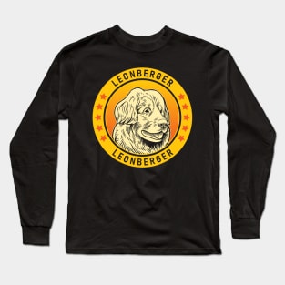 Leonberger Dog Portrait Long Sleeve T-Shirt